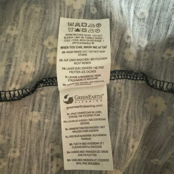 Boden Penny Floral Print Jersey Dress Pockets Quarter Sleeve Fairy Grunge Sz 10 - Picture 8 of 8